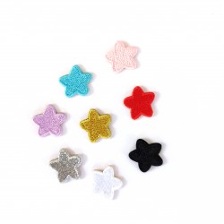 Colored Iron-On Patch Small Stars
